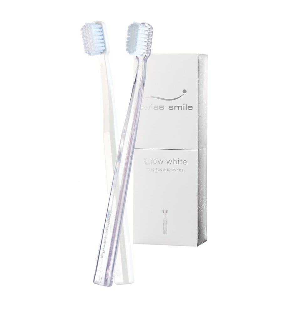 Toothbrush Set with Micro-Cleaning Particles, 2-Piece