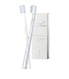 Toothbrush Set with Micro-Cleaning Particles, 2-Piece