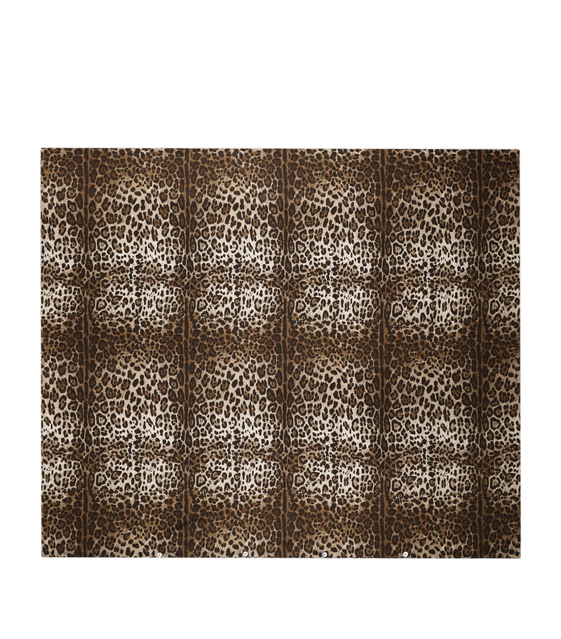 Dolce&Gabbana leopard print king duvet cover 260cm x 220cm - British product