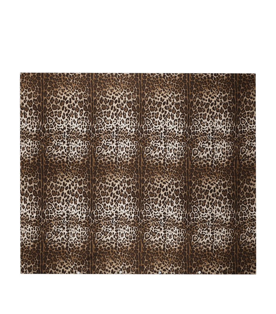 Dolce&Gabbana leopard print king duvet cover 260cm x 220cm - British product