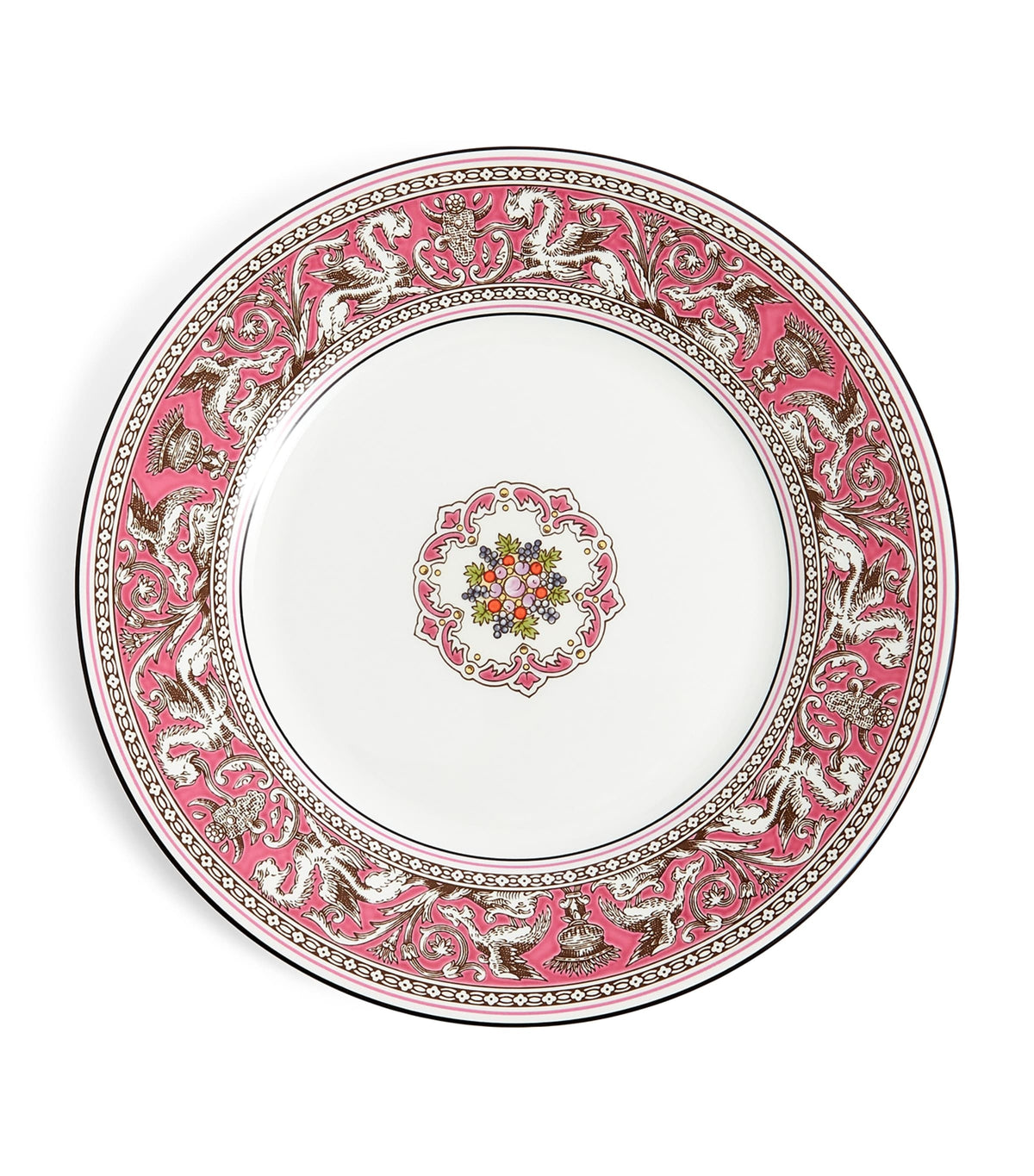 Wedgwood Florentine Fuchsia plate 20.5cm (British brand)
