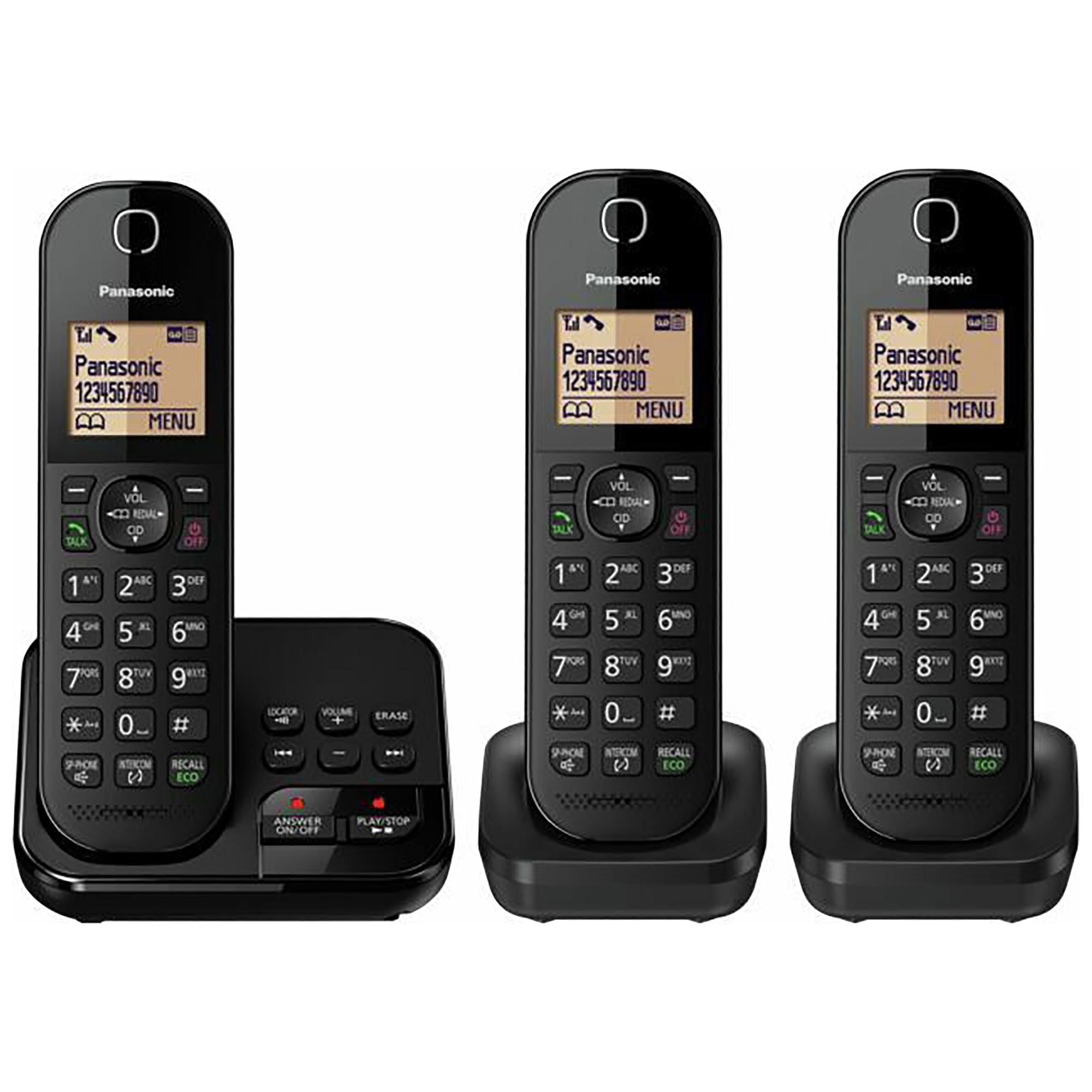 Panasonic Tgc42 Cordless Phone Trio GOODS Sainsburys   