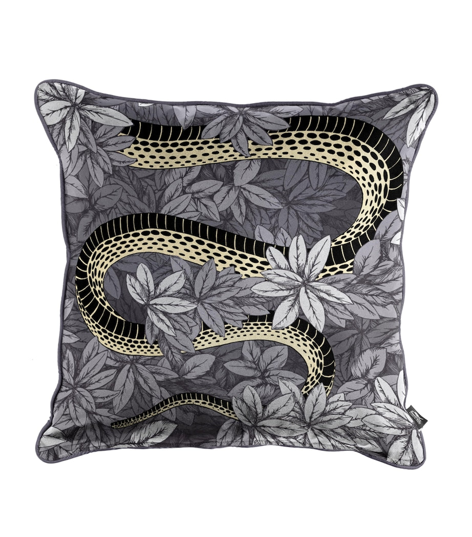 Fornasetti silk Peccato Originale cushion 45cm - British product