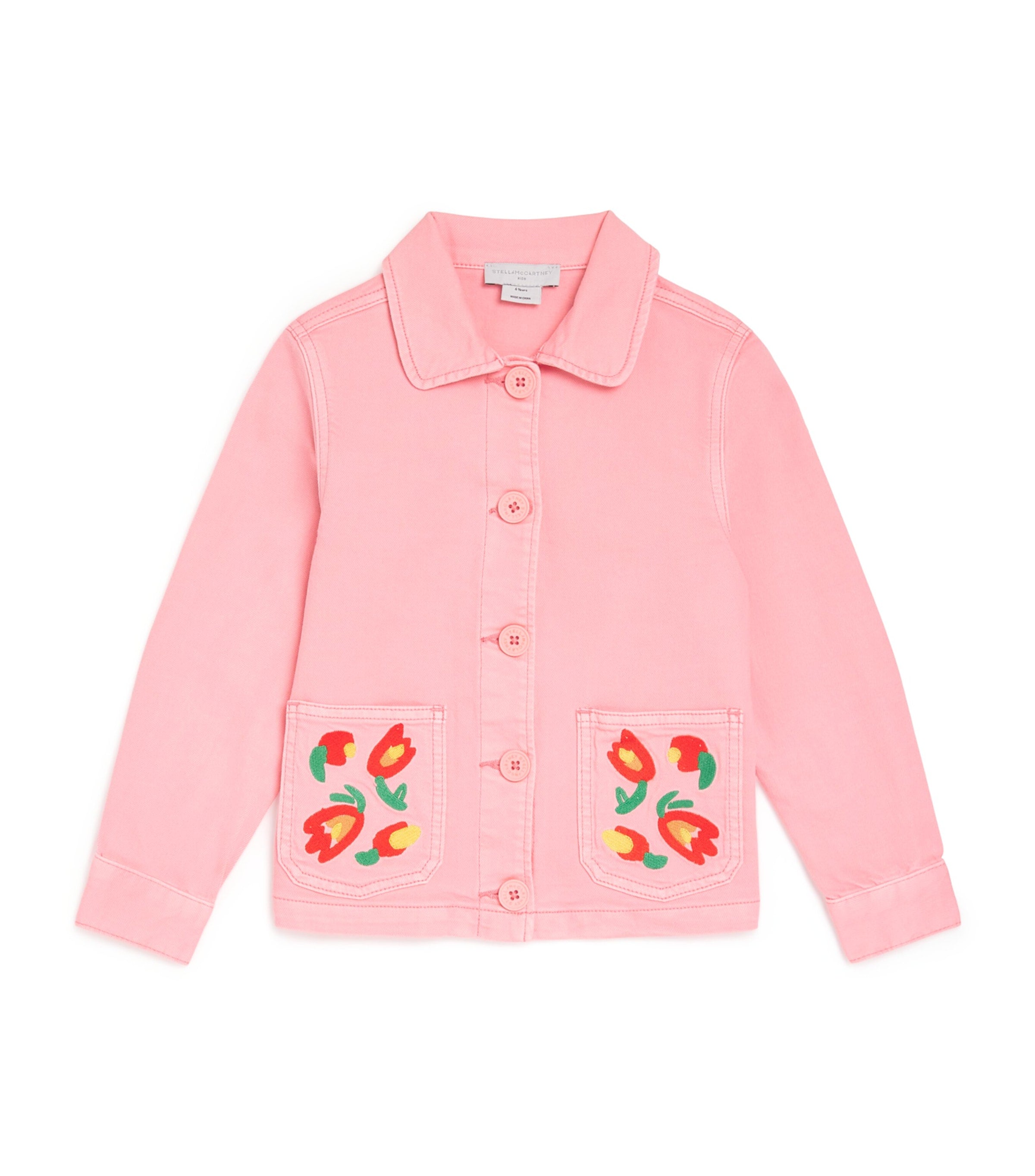Stella McCartney Kids Embroidered Denim Jacket 2-14 Years (British brand)