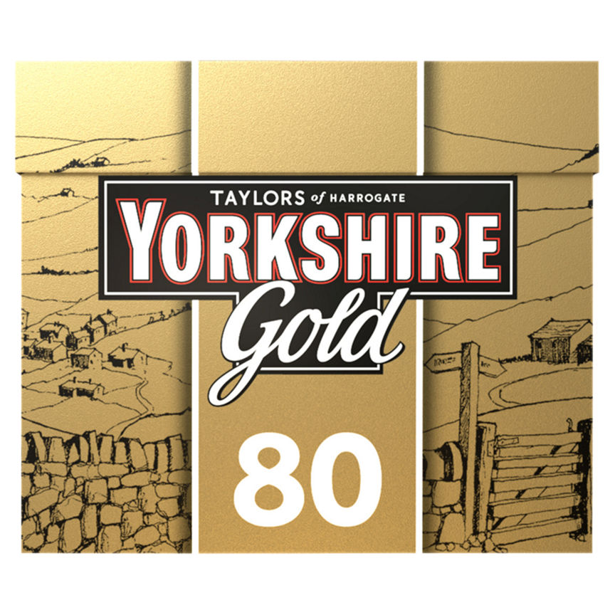 Taylors of Harrogate Yorkshire Tea Gold 80 Tea Bags GOODS ASDA   