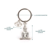 Myga Keyring - Buddha & Lotus GOODS Superdrug   