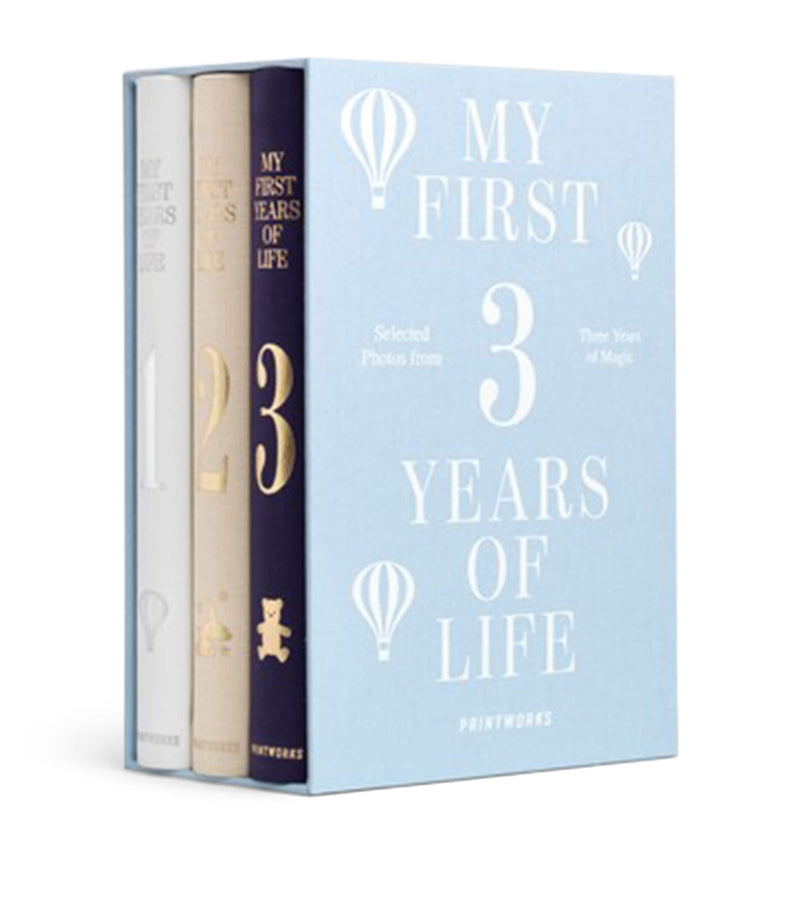 Printworks baby photo album 3-pack, imported from the UK