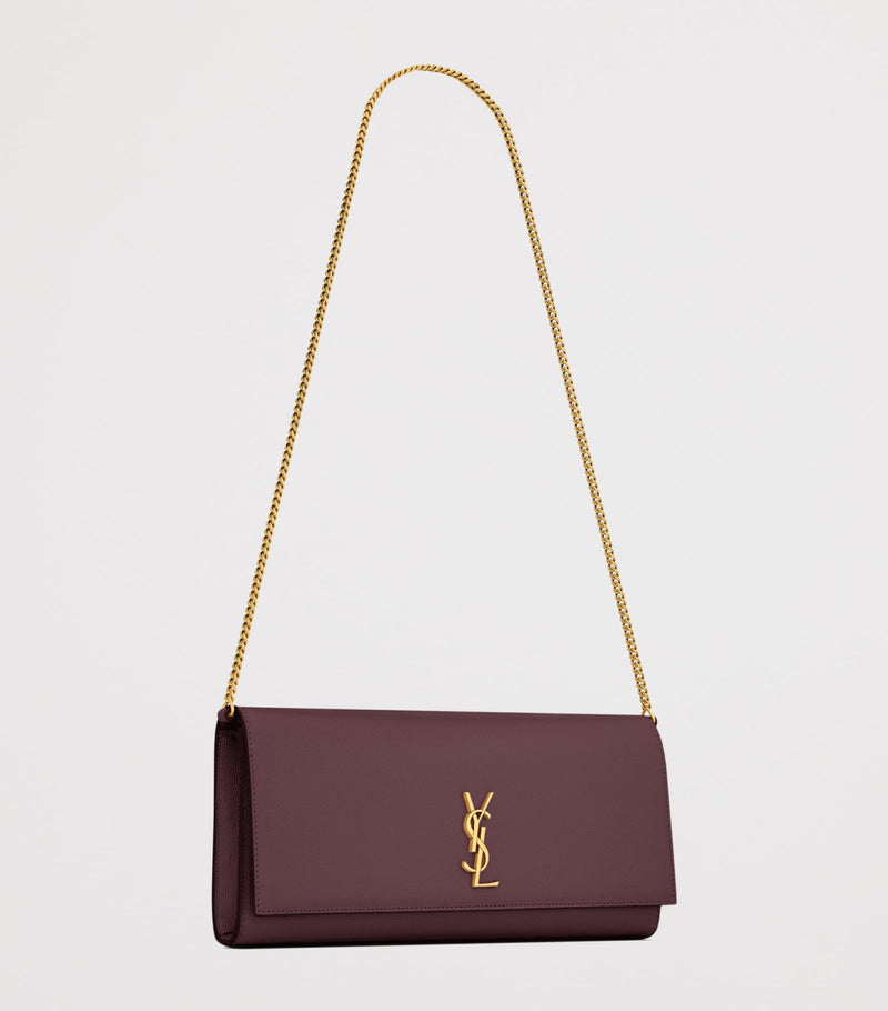 Saint Laurent Kate clutch bag smooth calfskin leather, UK version