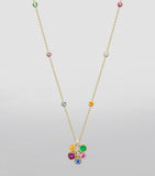 Boodles multicoloured gemstone Raindance necklace, UK version