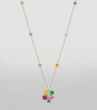 Boodles multicoloured gemstone Raindance necklace, UK version