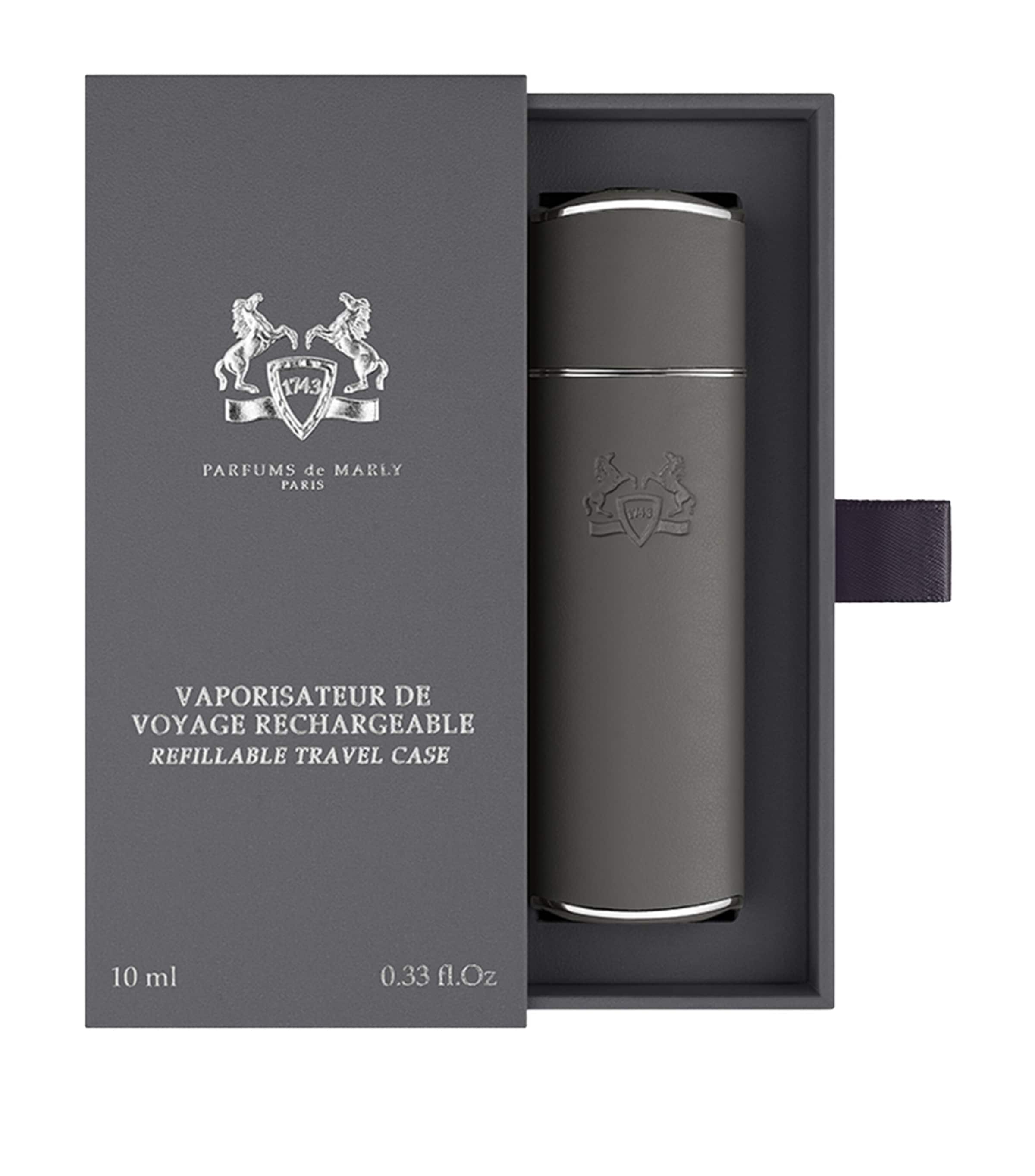 Parfums de Marly refillable travel case, imported from the UK