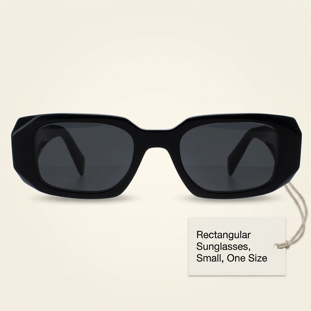 Lunettes de soleil Prada PR17WS noires pour femme, importées du Royaume-Uni