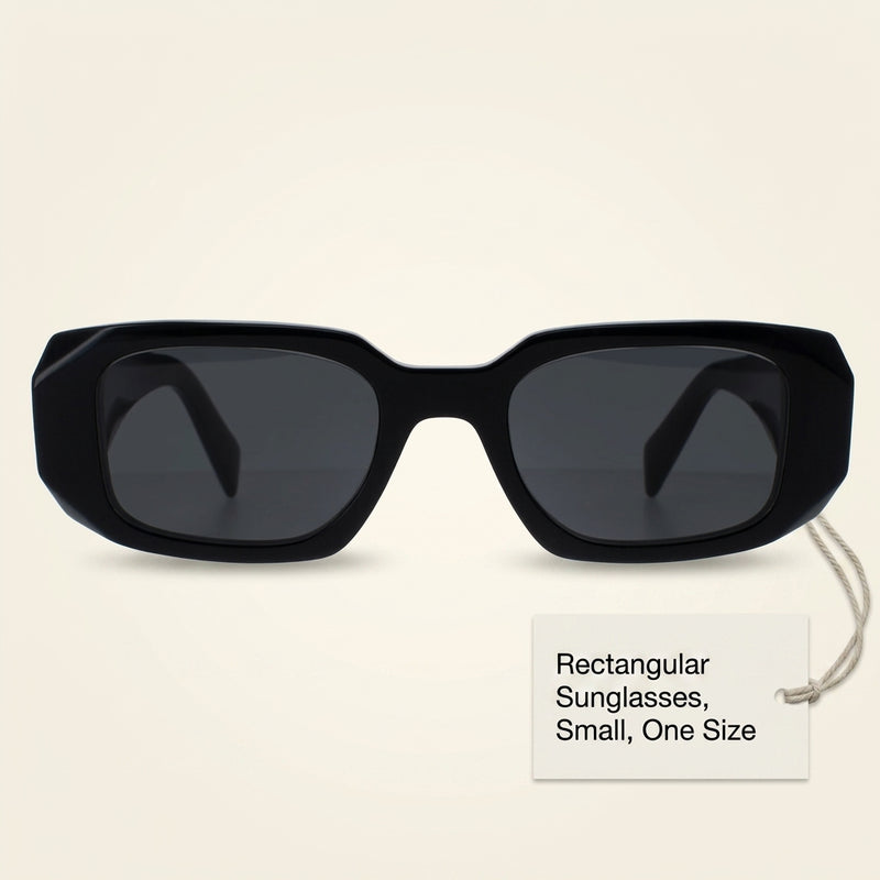 Lunettes de soleil Prada PR17WS noires pour femme, importées du Royaume-Uni