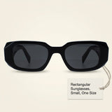 Lunettes de soleil Prada PR17WS noires pour femme, importées du Royaume-Uni