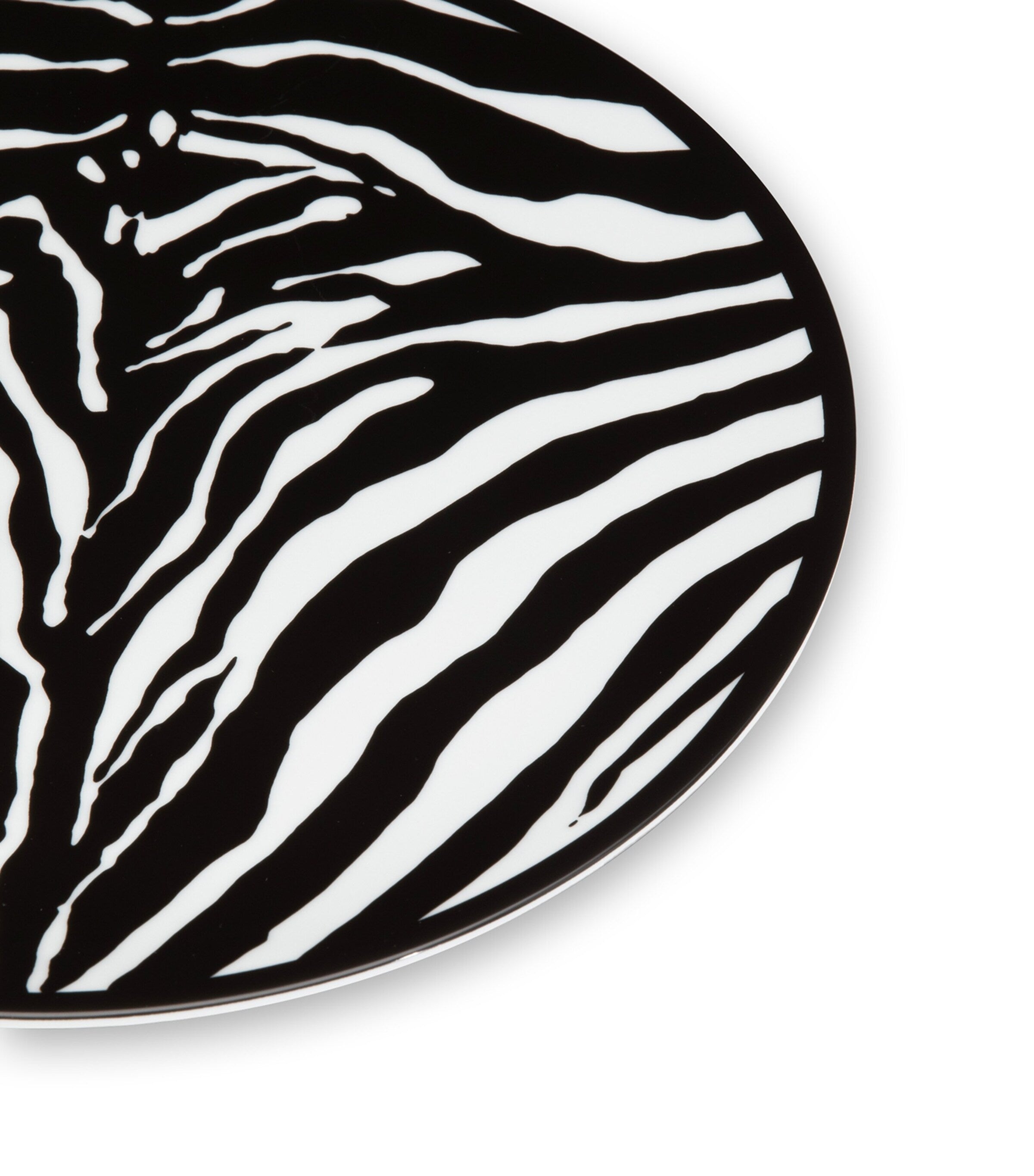 Dolce&Gabbana Casa porcelain zebra charger plate 31cm - British product