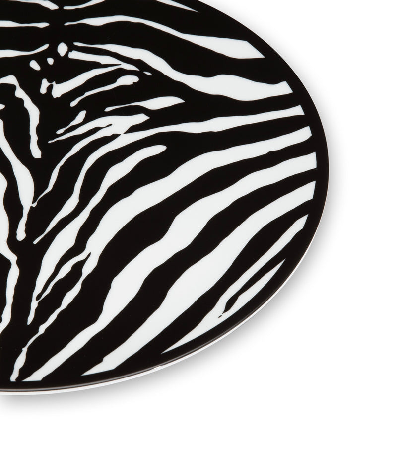 Dolce&Gabbana Casa porcelain zebra charger plate 31cm - British product