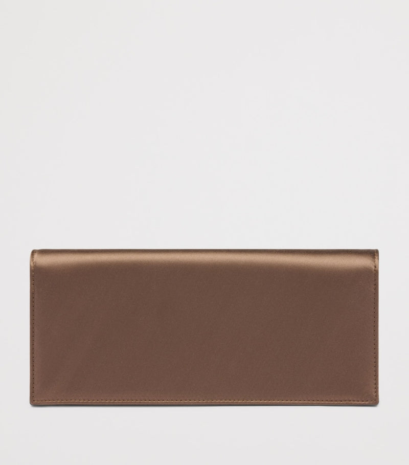 Malone Souliers satin Vivien clutch bag - British product