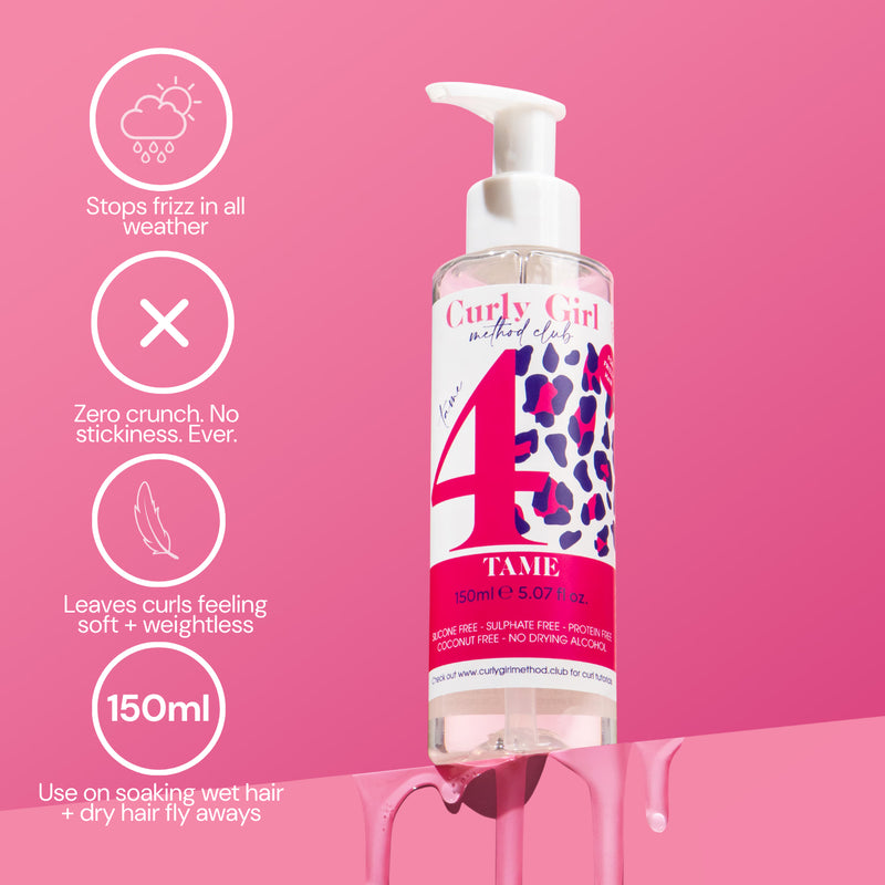 Curly Girl Method Club frizz serum 150ml, imported from the UK