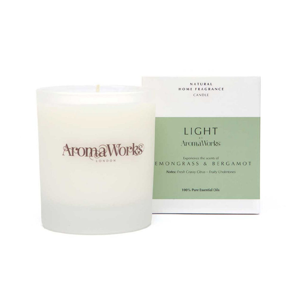 AromaWorks Lemongrass & Bergamot Candle 30cl