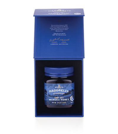 Harrods Haddrell's of Cambridge Manuka Honey UMF 25+ 250g- Buy online at McGrocer