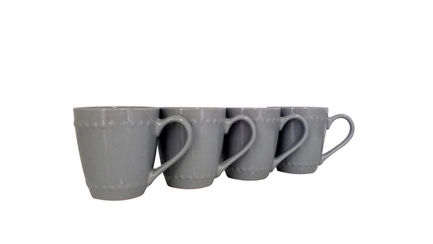 George Home Full Colour Single Mug Grey GOODS ASDA   