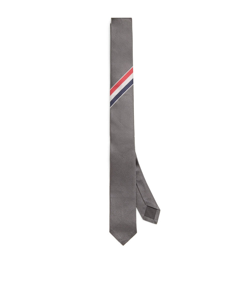 Thom Browne silk tie RWB stripe - British product