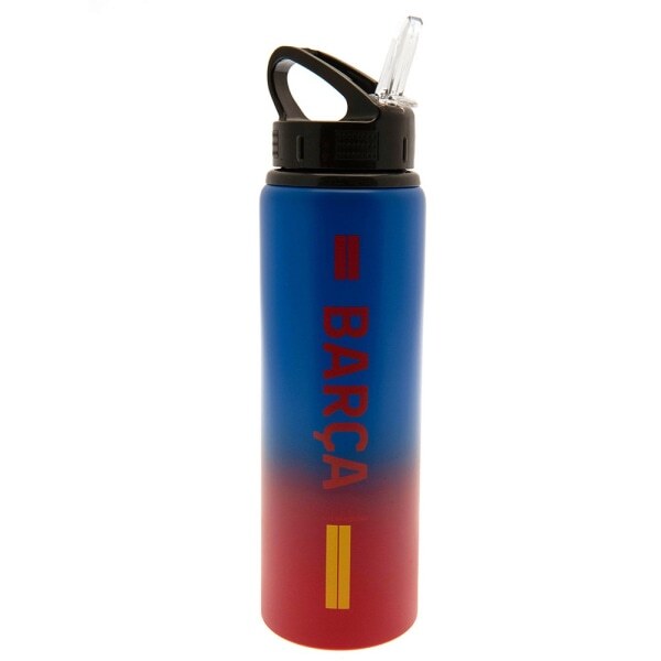 FC Barcelona Stripe Aluminium Water Bottle GOODS Superdrug   