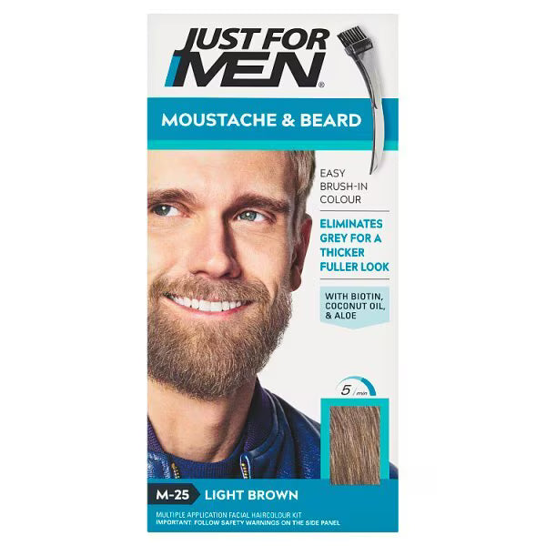 Just For Men beard gel light brown, imported from the UK