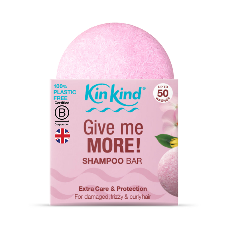 KinKind Extra Care shampoo bar 50g for curly hair, UK version