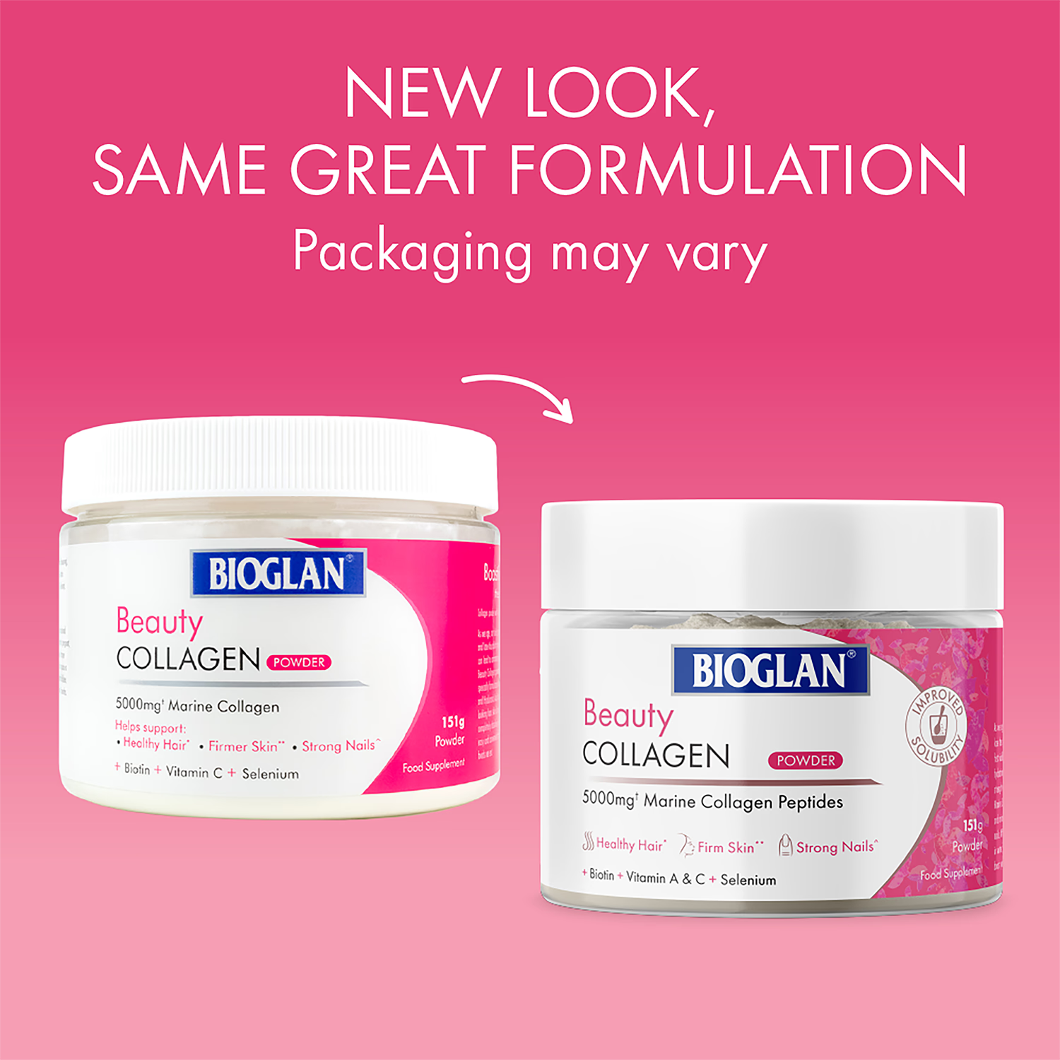 Bioglan Beauty Collagen Powder 151g - British product