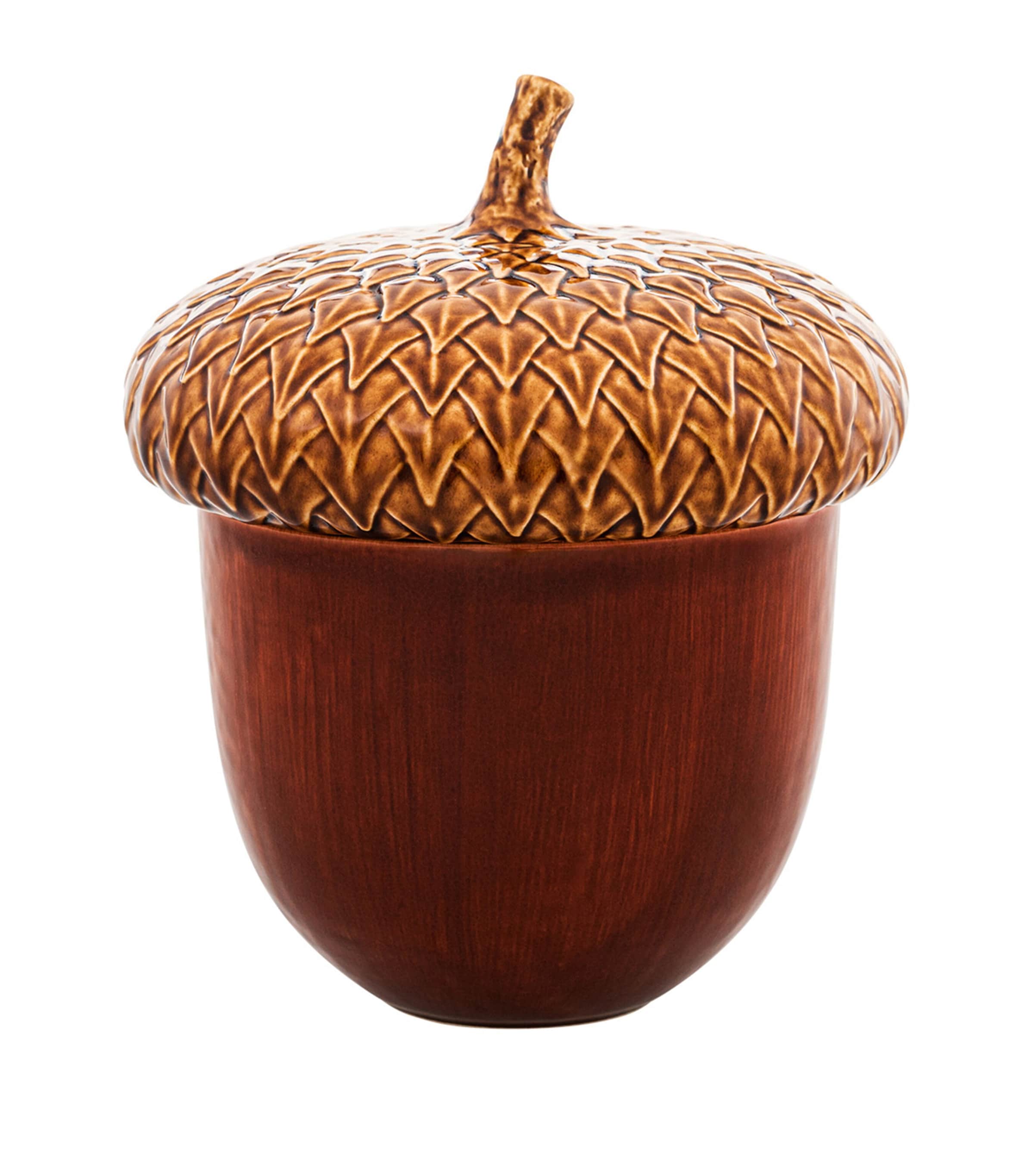 Bordallo Pinheiro acorn box 30cm - British product
