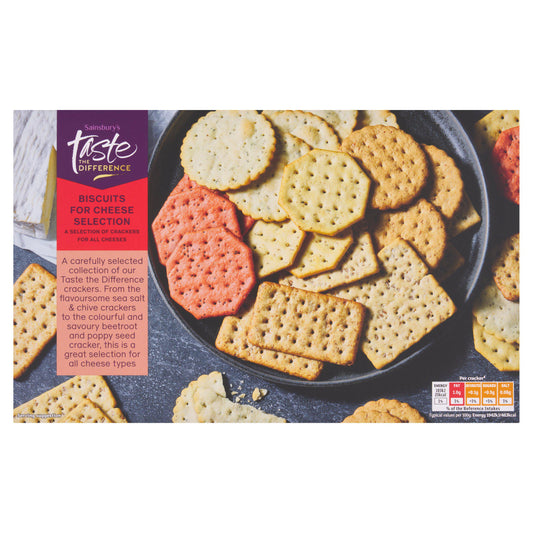 Sainsbury's Biscuits for Cheese, Taste the Difference 250g Breakfast biscuits Sainsburys   
