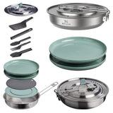 Stanley Wildfare Core Fry Pan Cookset 12-piece camping cookset (British brand)