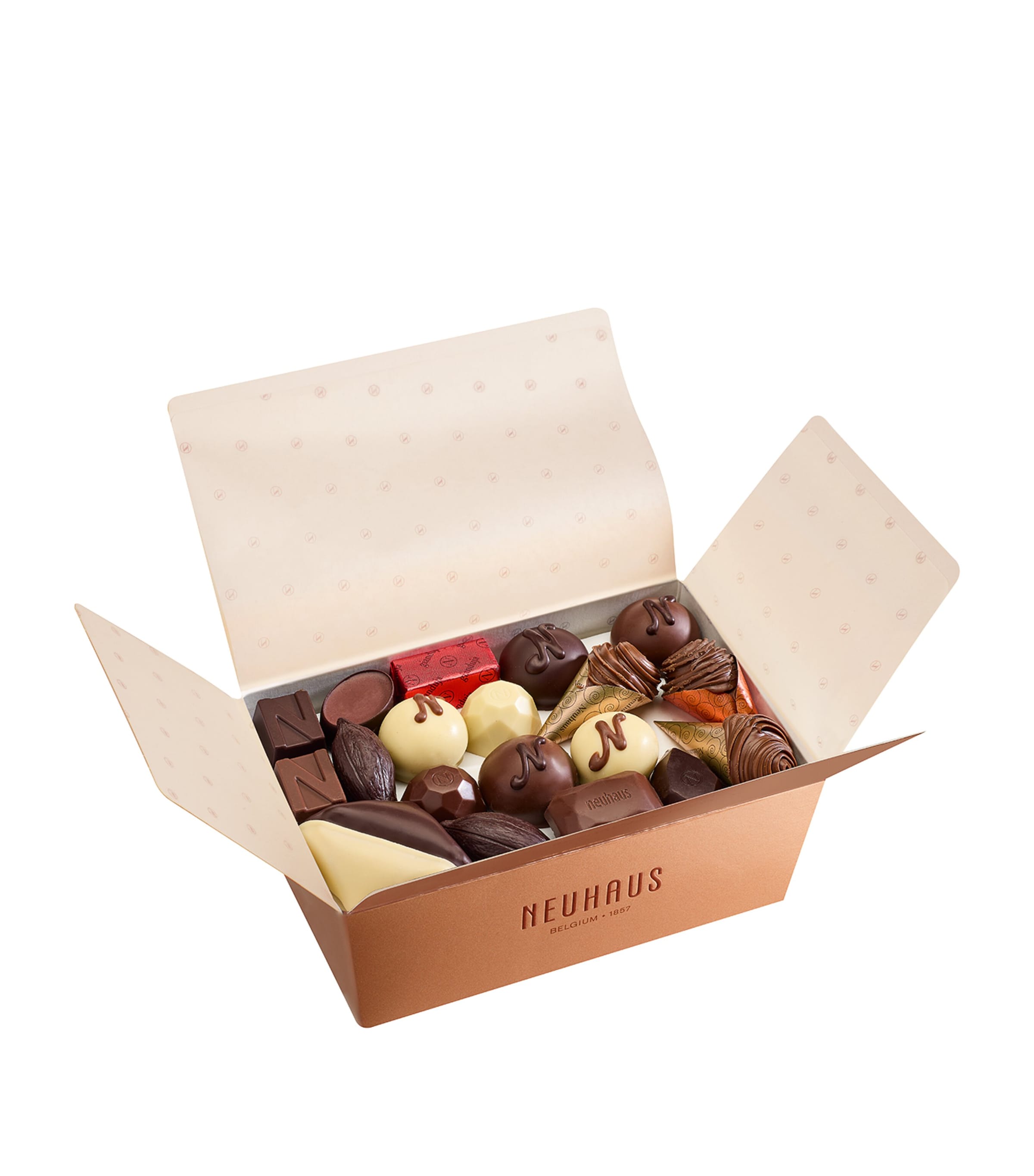 Neuhaus The Timeless Masterpieces Ballotin 750g, imported from the UK