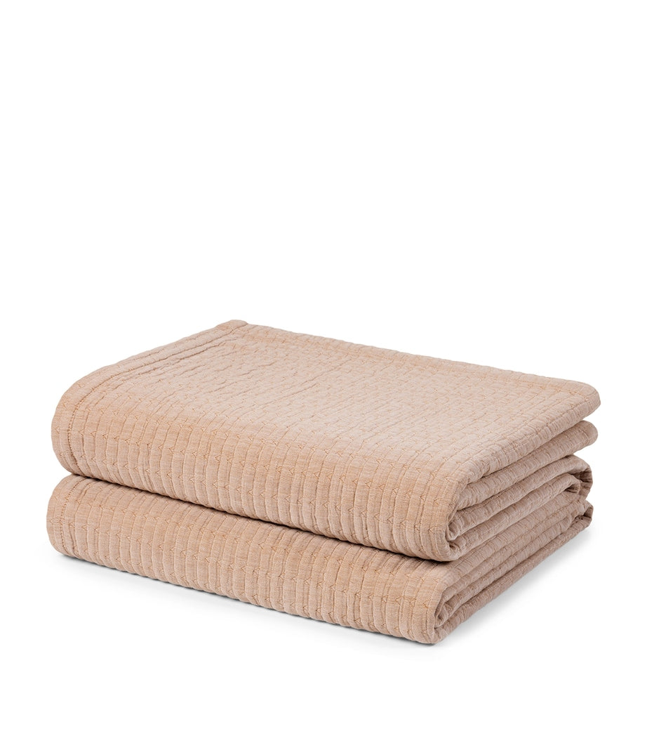 Hamam Airply Texture blanket 260x240cm - British product