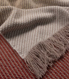 Begg x Co Kaschmir Mossband Harmony Decke 125cm x 195cm - Britisches Produkt