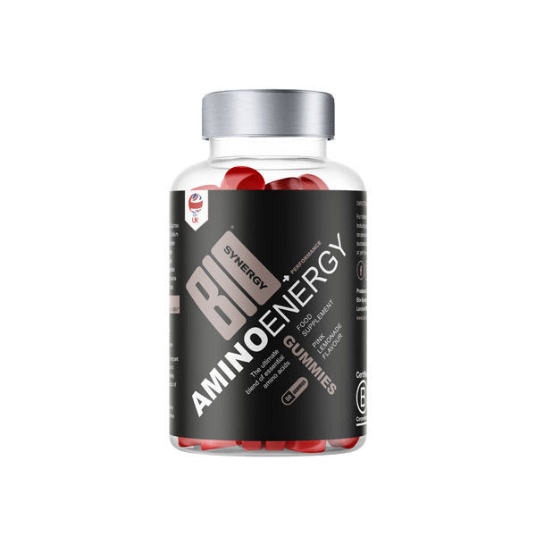 Bio-Synergy amino energy gummies 60 count, imported from the UK