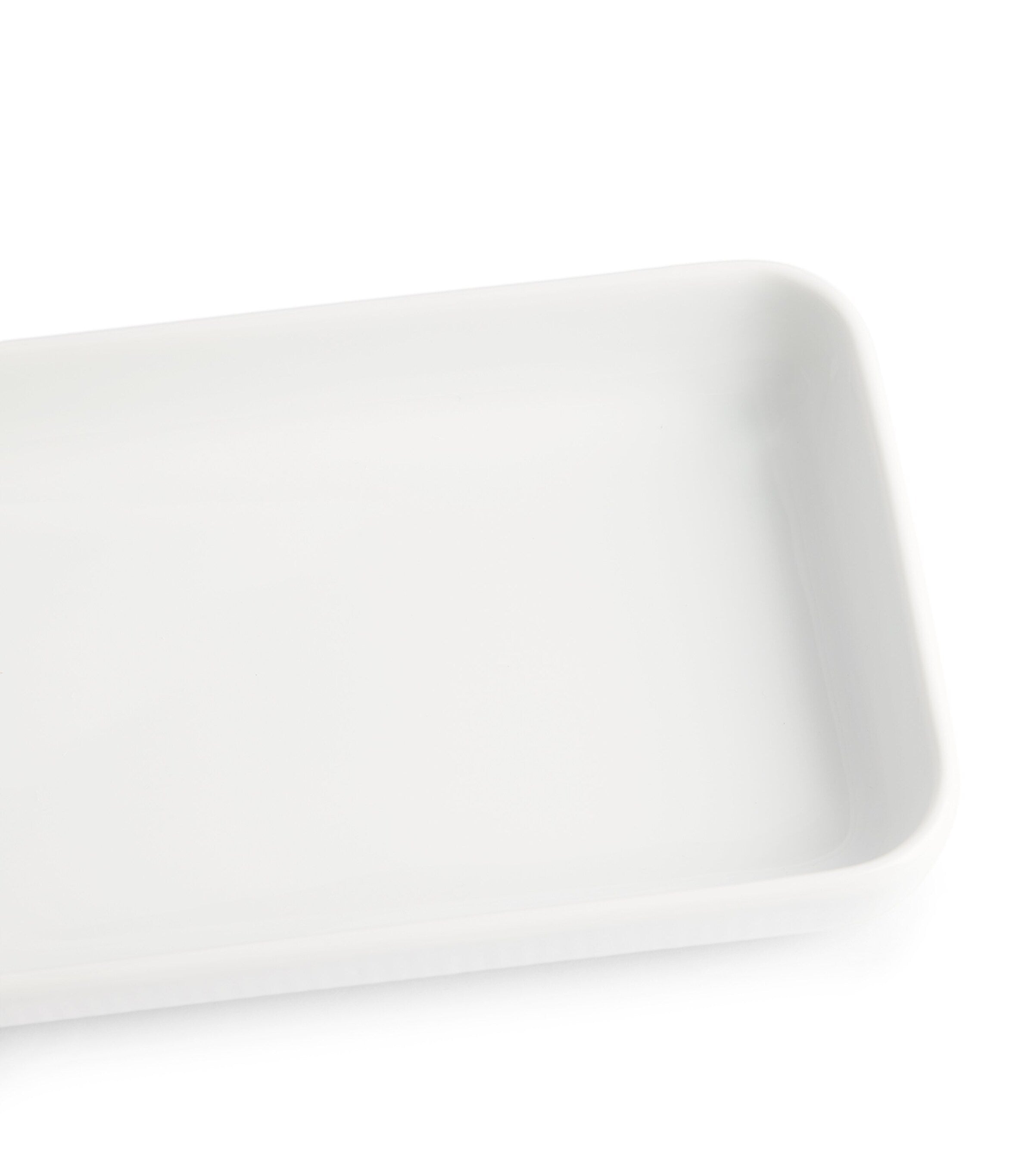 Royal Copenhagen white fluted rectangular dish 36cm x 12.5cm, imported from the UK