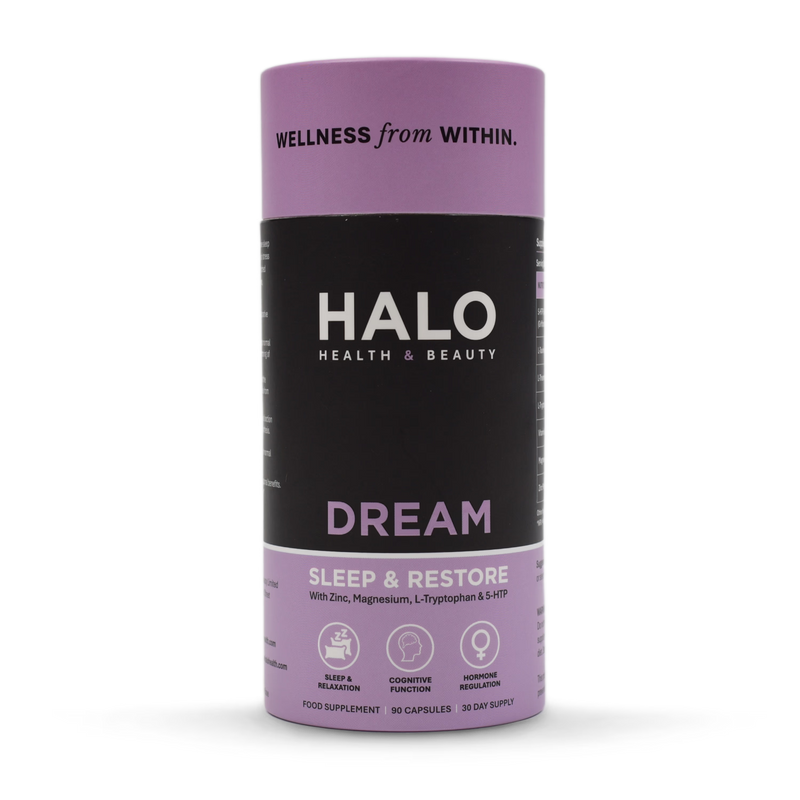 Halo Dream sleep supplement 90 capsules (British brand)