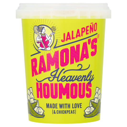 Ramona's Heavenly Jalapeno Houmous 500g GOODS Sainsburys   
