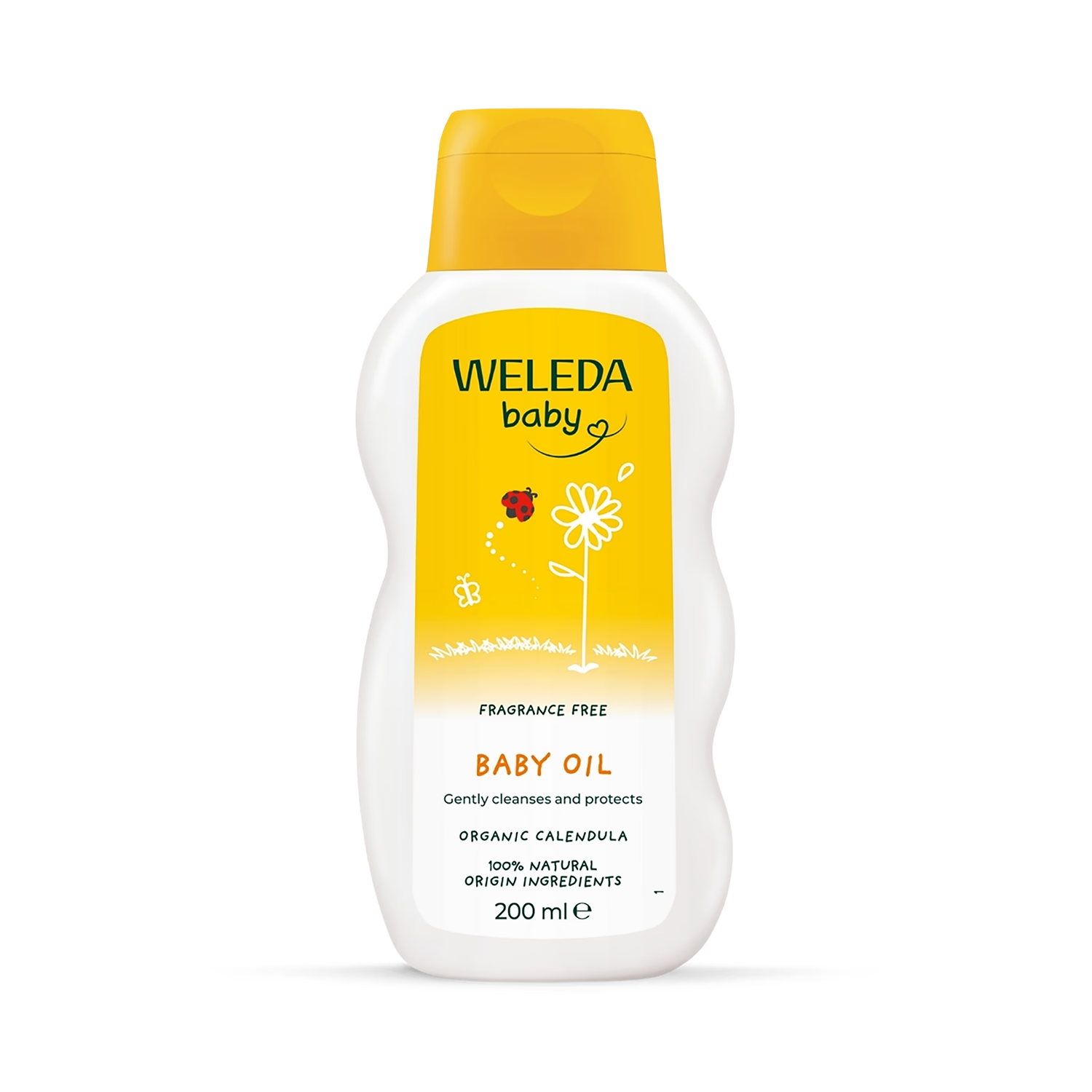 Weleda Calendula Baby Oil Fragrance Free 200ml - British product