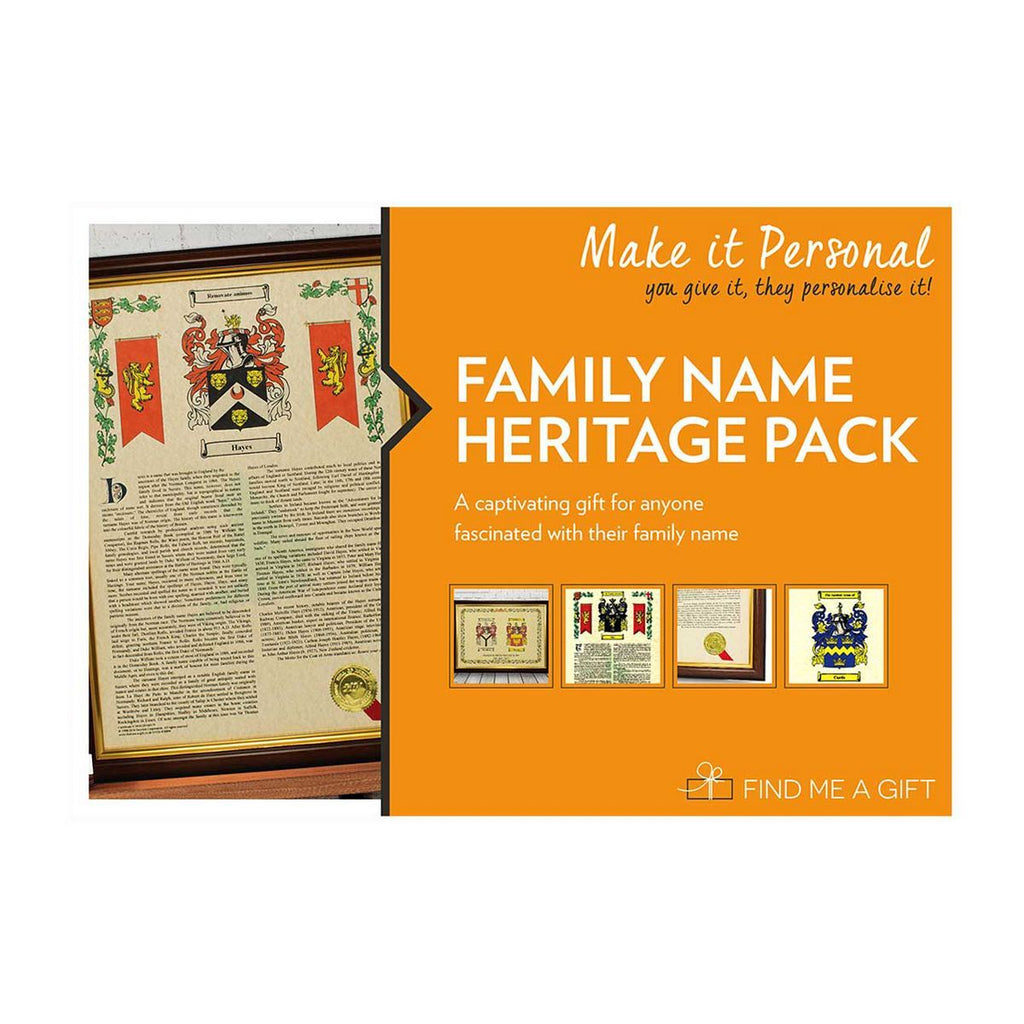 Find Me a Gift Family Heritage Pack Gift Voucher