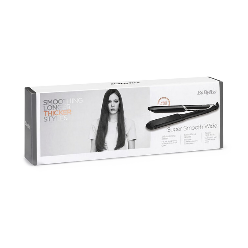 BaByliss Smooth Pro 235 hair straightener black, UK version