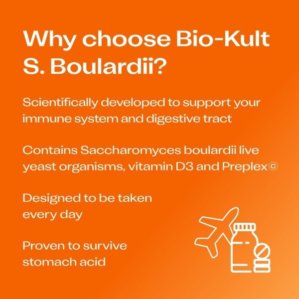 Bio-Kult Saccharomyces Boulardii Gut Supplement 30 Capsules GOODS Superdrug   