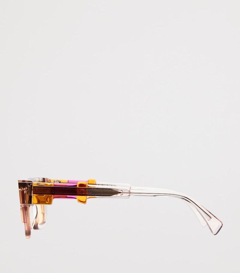 Kuboraum Maske I01 Acetat-Sonnenbrille, britische Version