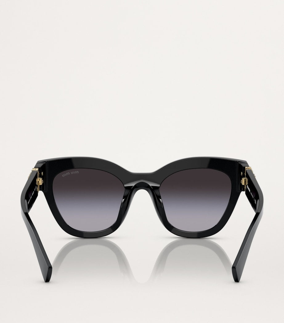 Miu Miu oversized acetate sunglasses (British brand)
