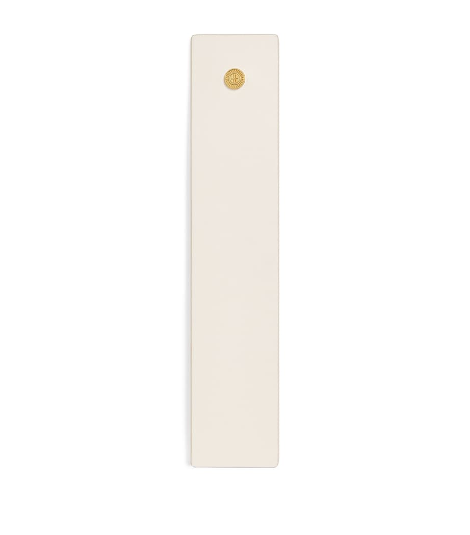 Harrods Leather Embossed-Logo Bookmark