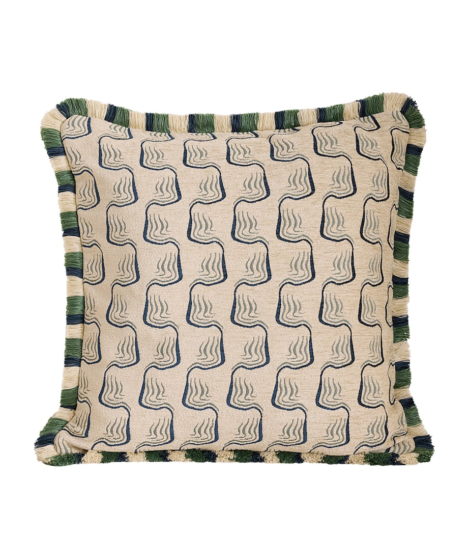 Soho Home Theron cushion 50cm, imported from the UK