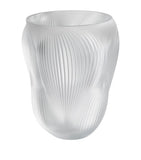 Lalique large crystal Alizé vase 33cm - British product
