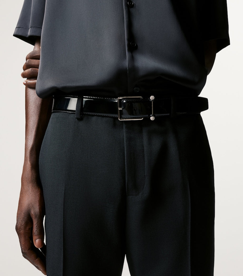 Christian Louboutin Chambeliss leather belt, UK version